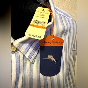 Tommy Bahama long sleeve men’s linen shirt 3XLB